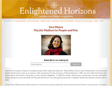 Tablet Screenshot of enlightenedhorizons.com